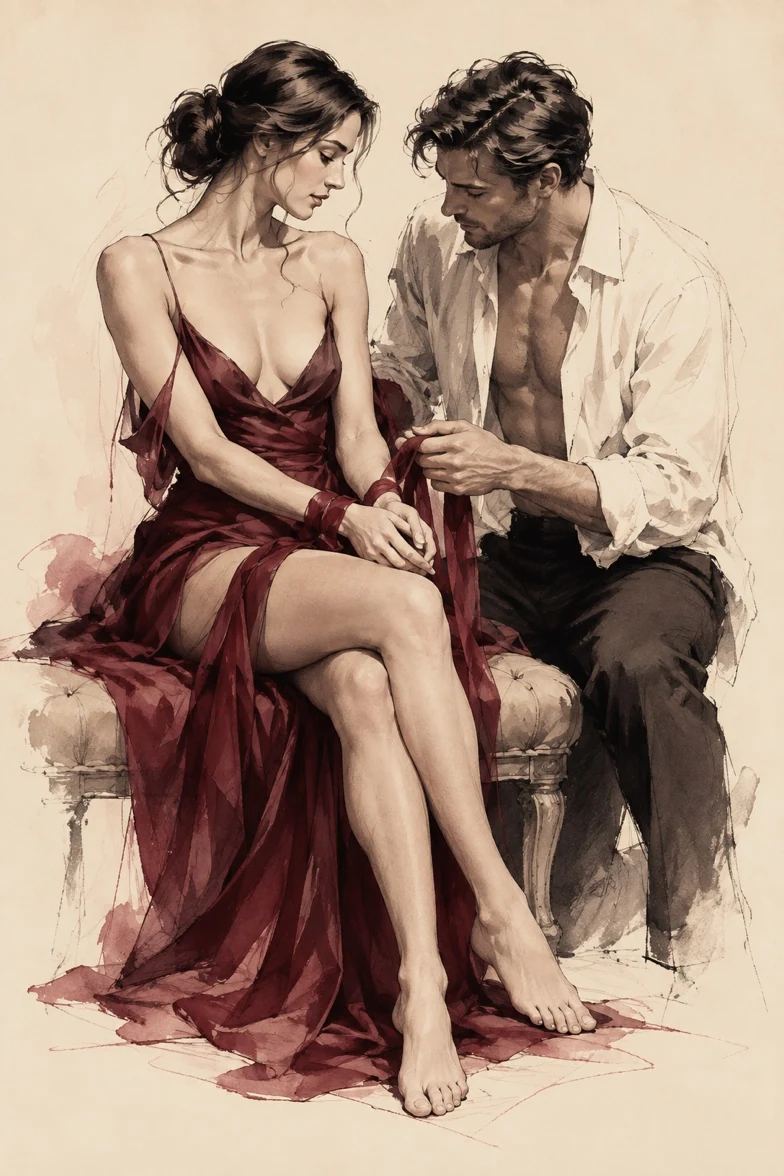 Illustration for bondage