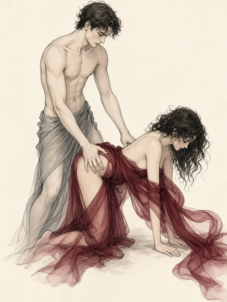 Illustration for spanking & impact